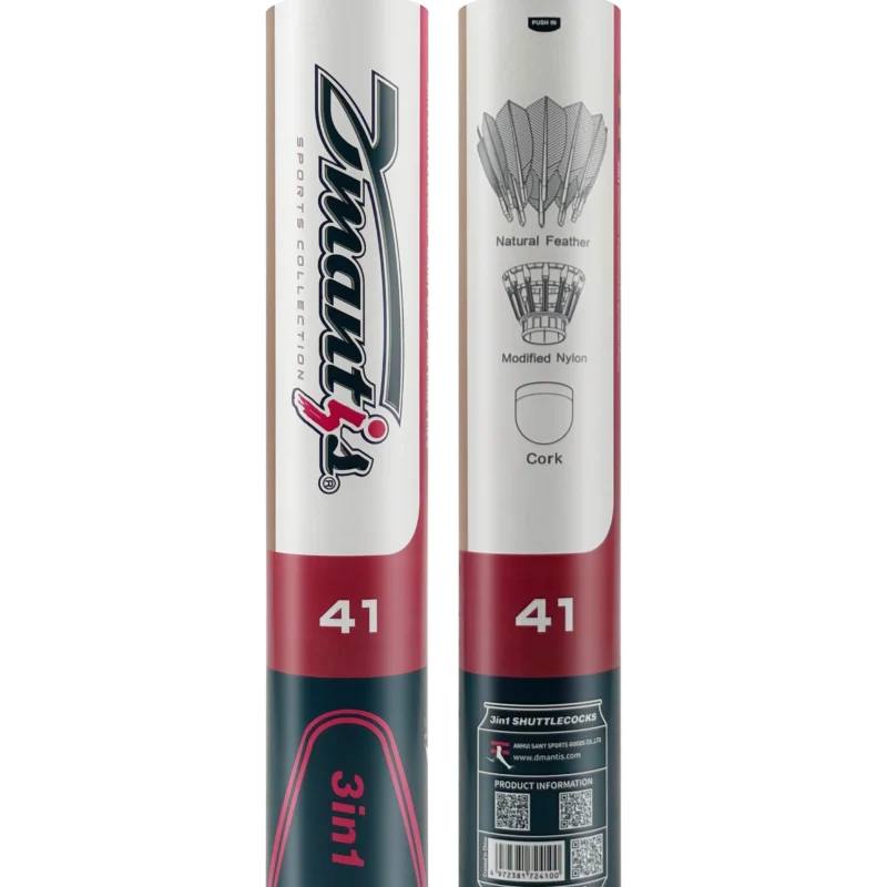 Dmantis Patent Products 3 in 1 Hybrid Shuttlecock D41 Dmantis Shuttlecock 3in1 Badminton Ball