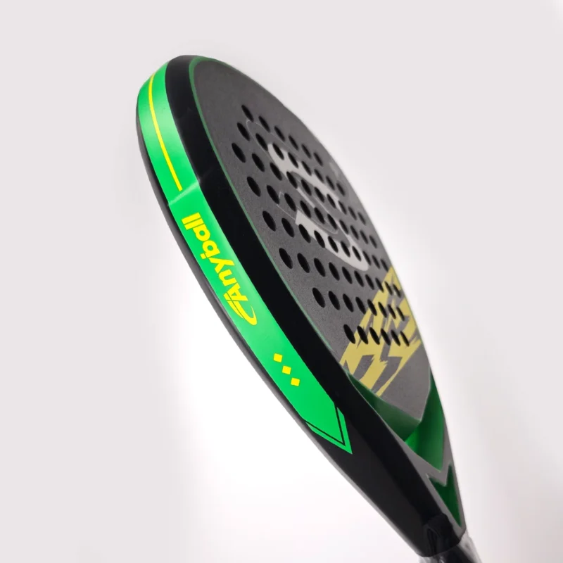Factory Direct Anyball Carbon Padel Racket Racquets Padel Rackets Carbon Fiber 18k EVA with Rough Surface for Training OEM - Image 5