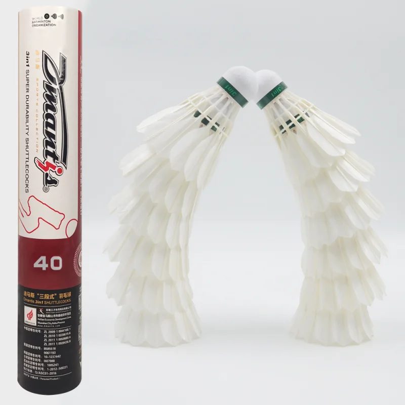 Dmantis D40 Hybrid Model Product Badminton Shuttlecock 3in1 Design Popular Indonesia Vietnam