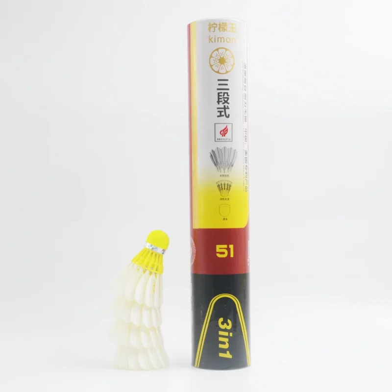 Professional Speed 74 75 76 77 78 Class a Goose Feathers Badminton Balls Factory Badminton Shuttlecocks
