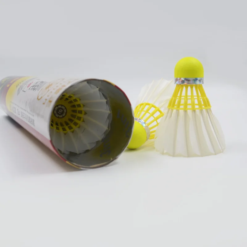 Fiber Cork Badminton Shuttlecocks D51 Goose Feather  Hybrid Indoor Play Shuttlecocks Super High Quality - Image 3