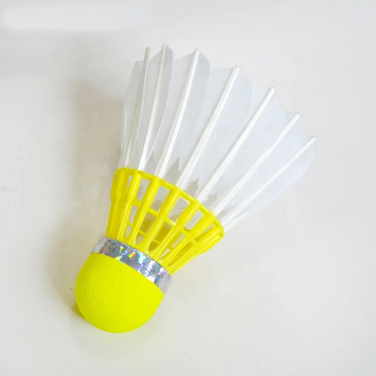 Natural Feather Badminton Natural Goose Down Hybrid Badminton Eye-catching 3 in 1 Badminton