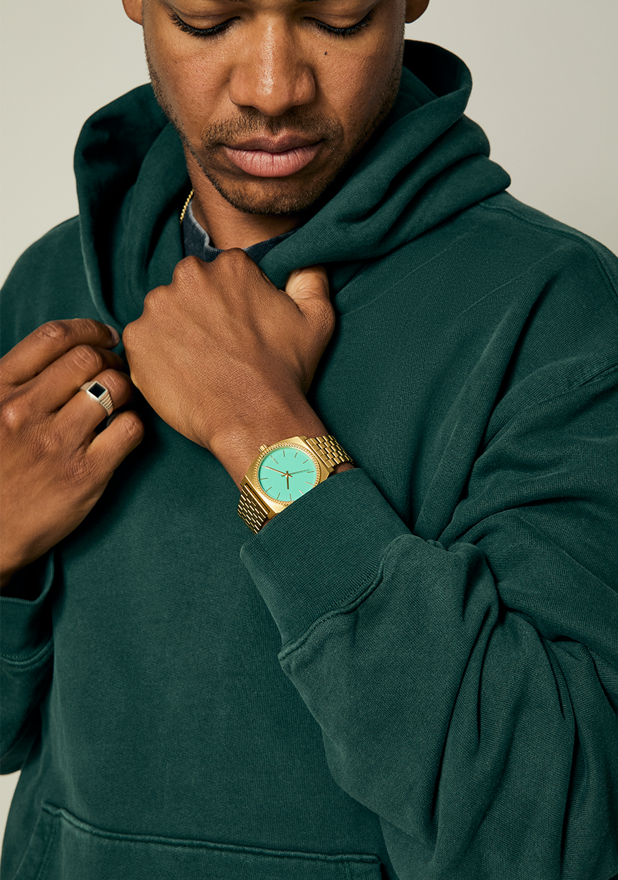 Time Teller - Gold / Turquoise / Gold - Image 7