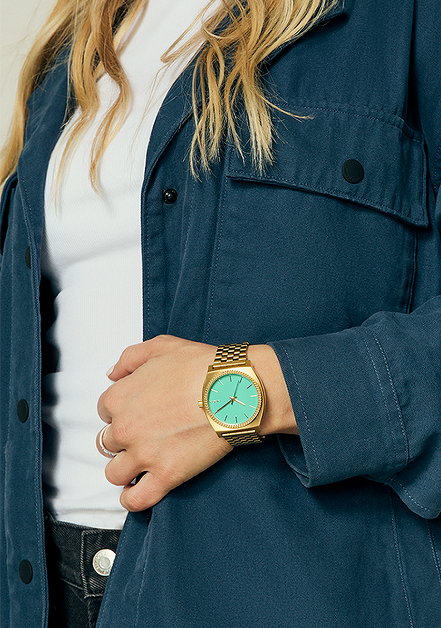 Time Teller - Gold / Turquoise / Gold - Image 9