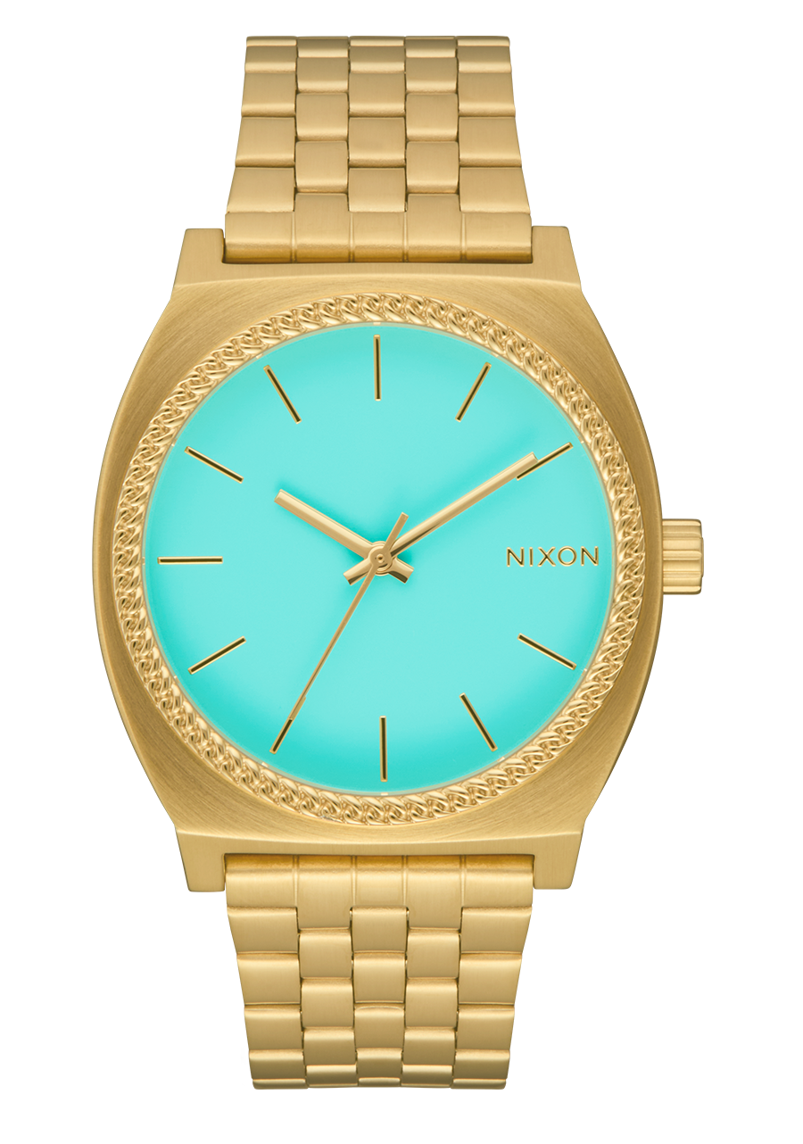 Time Teller - Gold / Turquoise / Gold