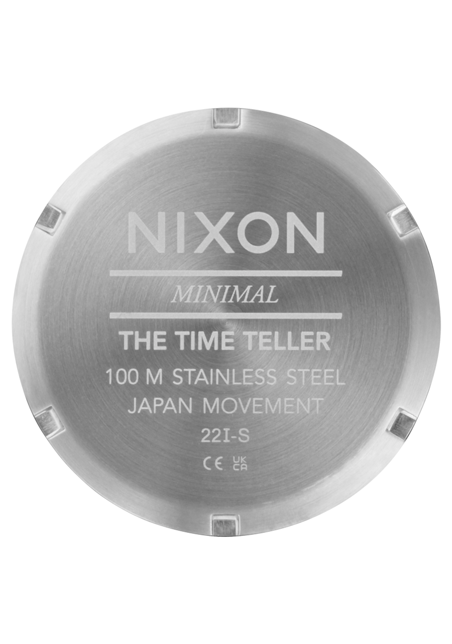 Time Teller Nylon - Silver / Rosewood / Black Stripe - Image 5